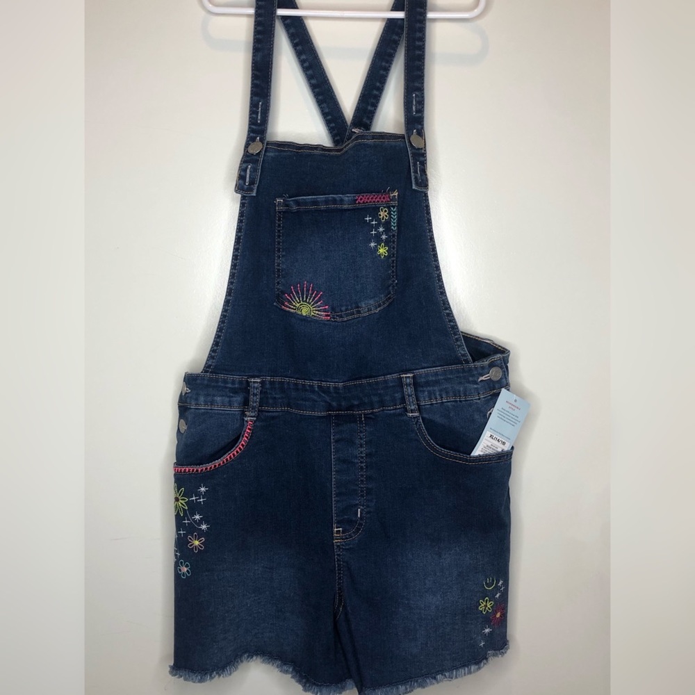 Girls Overall Shorts
